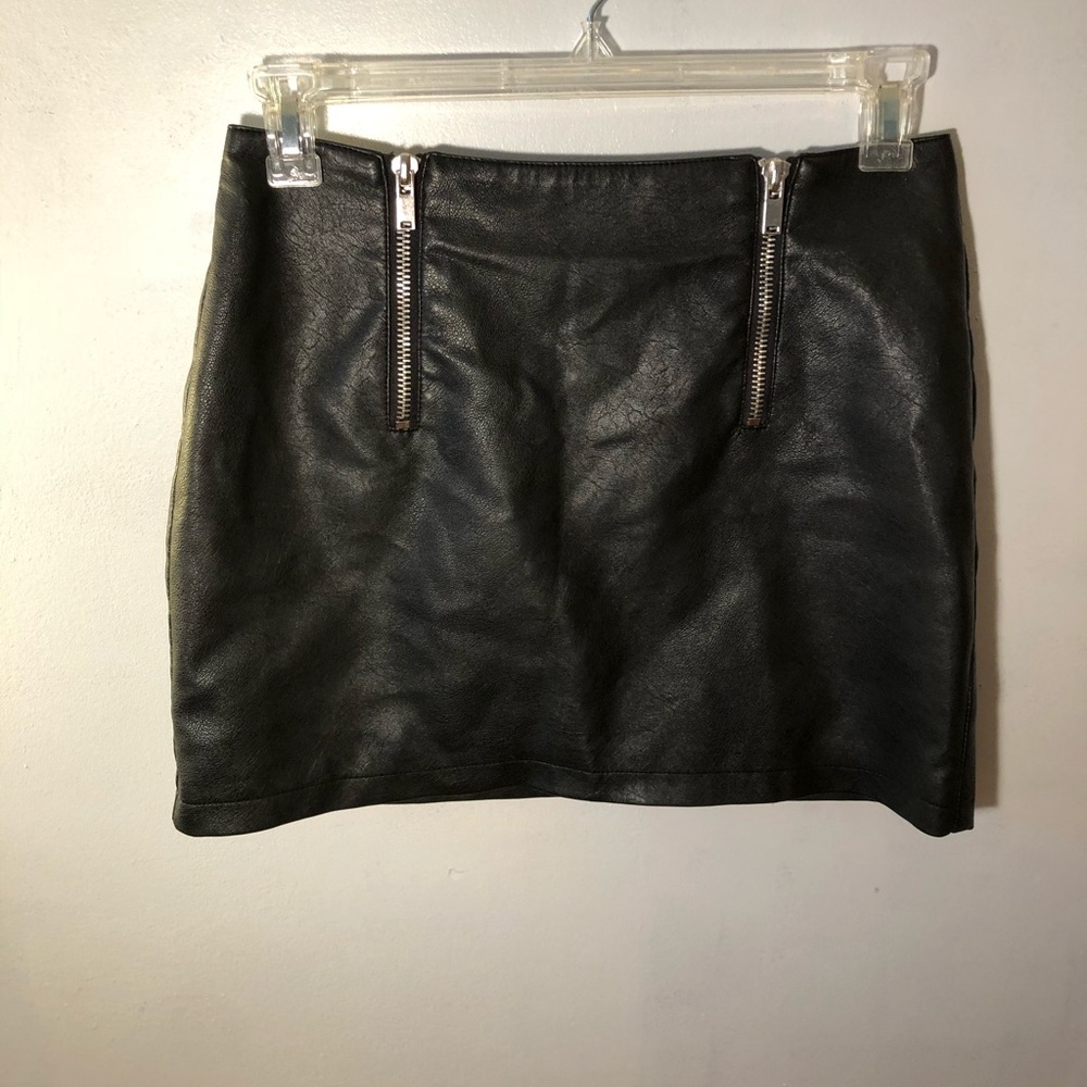 Forever 21 Leather Skirt
